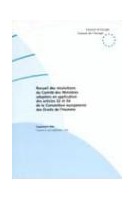 Recueil des résolutions du Comité des ministres adoptées en application des articles 32 et 54 de la Convention européenne des Droits de l'Homme - Supplément 1996, Volume II : juin-septembre 1996