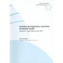Evolution des législations nationales de sécurité sociale (période du 1er juillet 1996 au 30 juin 1997)