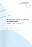 Evolution des législations nationales de sécurité sociale (période du 1er juillet 1996 au 30 juin 1997)