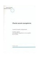Charte sociale européenne - Comité d'experts indépendants - Sixième rapport sur certaines dispositions non acceptées de la charte