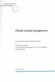 Charte sociale européenne - Comité d'experts indépendants - Sixième rapport sur certaines dispositions non acceptées de la charte