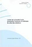 Limites de la fiscalité locale, péréquation financière et méthodes de calcul des dotations (Communes et régions d'Europe n° 65)