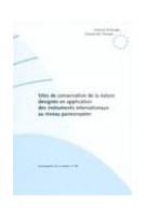 Sites de conservation de la nature désignés en application des instruments internationaux au niveau paneuropéen  (Sauvegarde de la nature n° 95)