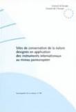 Sites de conservation de la nature désignés en application des instruments internationaux au niveau paneuropéen  (Sauvegarde de la nature n° 95)