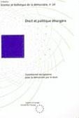 Droit et politique étrangère (Science et technique de la démocratie n° 24)