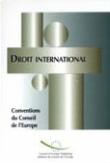 Droit international - Conventions du Conseil de l'Europe