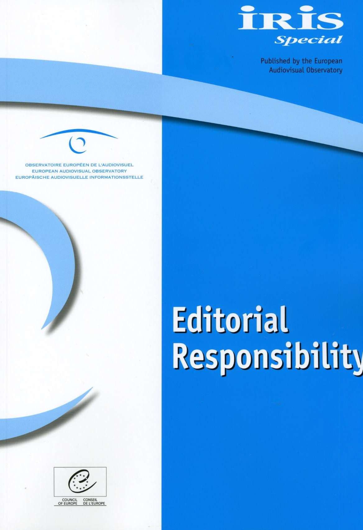 IRIS Special - Editorial Responsibility