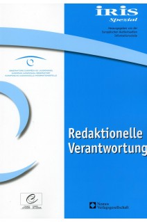 IRIS Spezial - Redaktionelle Verantwortung