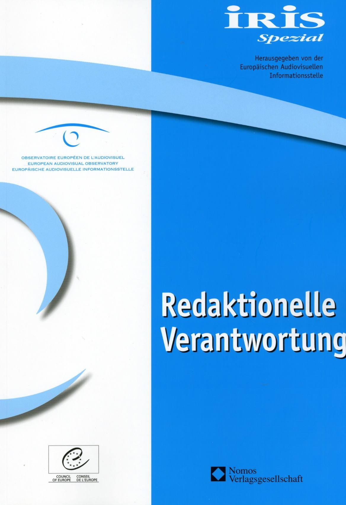 IRIS Spezial - Redaktionelle Verantwortung