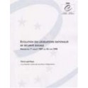 Evolution des législations nationales de sécurité sociale - Période du 1er juillet 1997 au 30 juin 1998