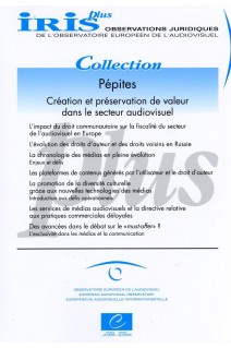 IRIS plus: Pépites - Création et préservation de valeur dans le secteur audiovisuel