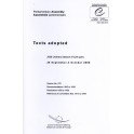 Parliamentary Assembly - Texts adopted - 2008 Ordinary Session (fourth part) - 29 September-3 October 2008