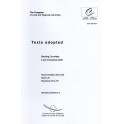 The Congress of Local and Regional Authorities - Texts adopted - Standing Committee 2 and 3 December 2008 - 15th Session (Addendum 1)