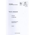 The Congress of Local and Regional Authorities - Texts adopted - 16th Session - 3 to 5 March 2009