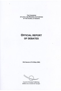Congress of Local and Regional Authorities of Europe - Official report of debates - 15th Session (27-29 May 2008)