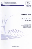 Parliamentary Assembly - Adopted texts - Standing Committee 29 May 2009