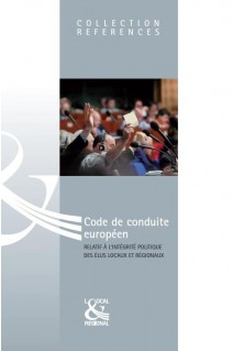 Code de conduite européen relatif à l'intégrité politique des élus locaux et régionaux