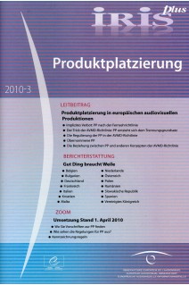 IRIS plus 2010-3: Produktplatzierung