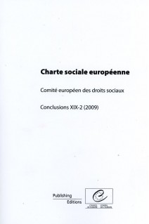Charte sociale européenne - Comité européen des droits sociaux - Conclusions XIX-2