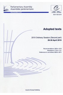 Parliamentary Assembly - Adopted texts - 2010 Ordinary Session (Second part) 26-30 April 2010