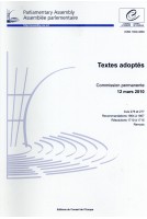 Assemblée parlementaire - Textes adoptés - Commission permanente 12 mars 2010