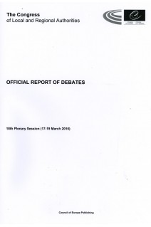 Congress of Local and Regional Authorities of Europe - Official report of debates - 18th Plenary Session (17-19 March 2010)