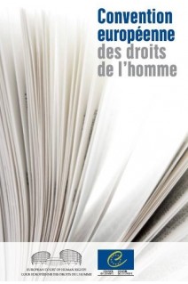Convention européenne des droits de l'homme (telle qu'amendée par les Protocoles nos 11 et 14) Lot de 5 livres
