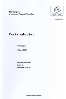 The Congress of Local and Regional Authorities - Texts adopted - 18th Session - 18 June 2010