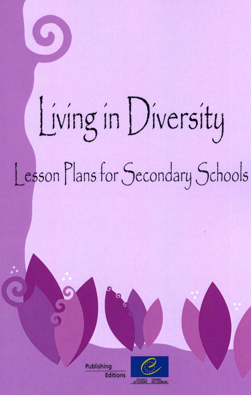 Living in Diversity - Lesson Plans for Secondary Schools