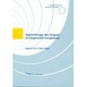 Apprentissage des langues et citoyenneté européenne - Rapport final (1989-1996)
