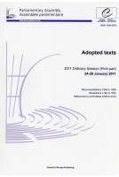 Parliamentary Assembly - Adopted texts - 2011 Ordinary Session (First part) 24-28 January 2011