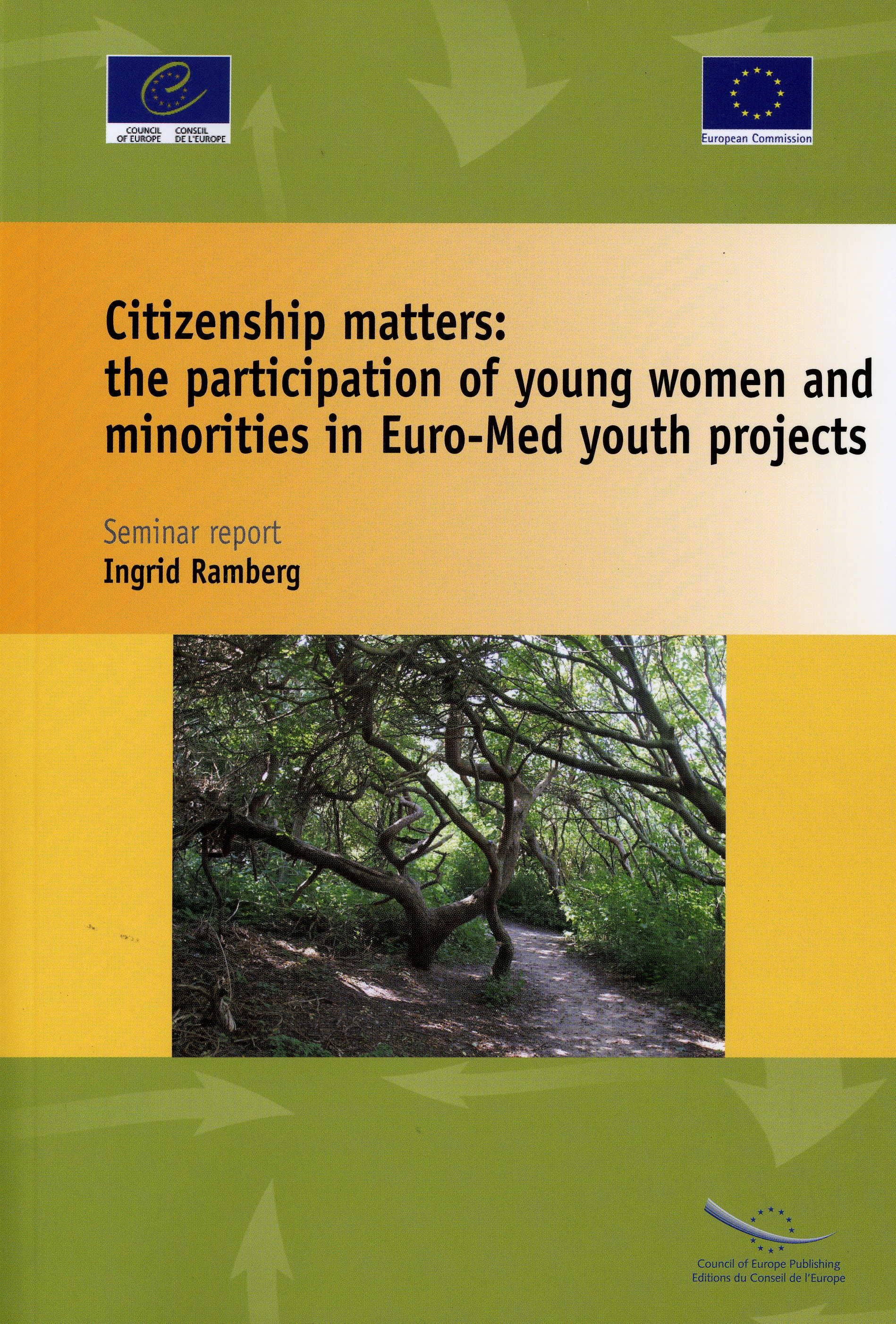 PDF - Citizenship matters: the participation of young women and minorities in Euro-Med youth projects