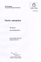 The Congress of Local and Regional Authorities - Texts adopted - 19th Session - 26 to 28 October 2010