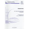 Parliamentary Assembly - Adopted texts - 2011 Ordinary Session (Second part) 11-15 April 2011