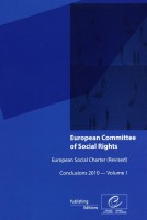 European Committee of Social Rights - European Social Charter (revised) Conclusions 2010 - Volume 1
