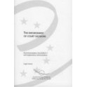 The enforcement of court decisions - Recommendation Rec(2003)17 and explanatory memorandum