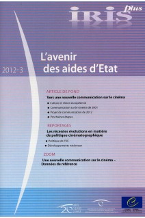 IRIS plus 2012-3 - L'avenir des aides d'Etat