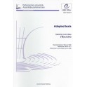 Parliamentary Assembly - Adopted texts - Standing Committee 9 March 2012