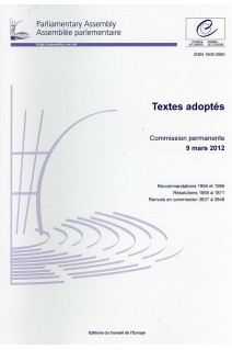 Assemblée parlementaire - Textes adoptés - Commission permanente 9 mars 2012