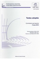 Assemblée parlementaire - Textes adoptés - Commission permanente 9 mars 2012