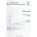 Assemblée parlementaire - Textes adoptés - Commission permanente 25 mai 2012
