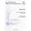 Parliamentary Assembly - Adopted texts - 2012 Ordinary Session (Third part) 25-29 June 2012