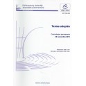 Assemblée parlementaire - Textes adoptés - Commission permanente 30 novembre 2012