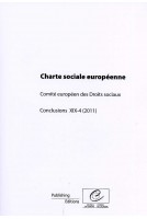 Charte sociale européenne - Comité européen des Droits sociaux - Conclusions XIX-4/2011