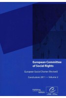 European Committee of Social Rights - European Social Charter (revised) Conclusions 2011 - Volume 2