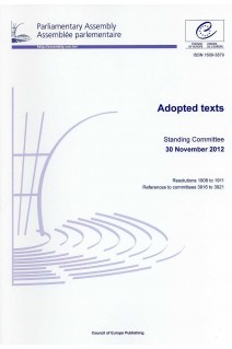 Parliamentary Assembly - Adopted texts - Standing Committee 30 November 2012