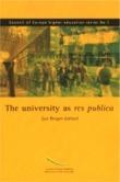 The university as res publica - Higher education governance, student participation and the university as a site of citizenship (Council of Europe higher education series No. 1)