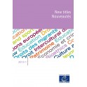 Catalogue Nouveautés 2013-1