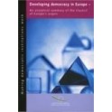 Developing democracy in Europe - An analytical summary of the Council of Europe's acquis