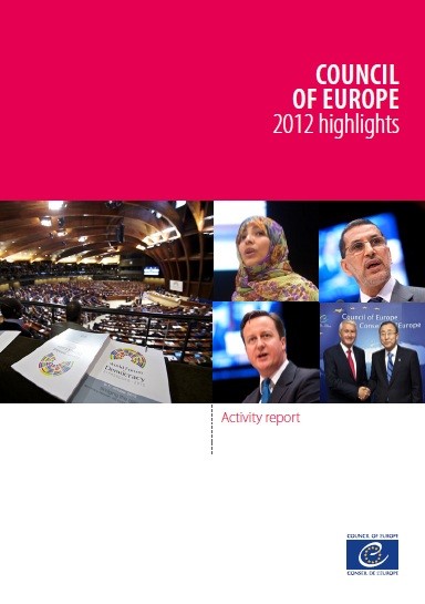 PDF - Council of Europe 2012 highlights